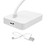 Powermaster MX-8803B USB li Dokunmatik Düğmeli Üç Modlu Masa Lambası Esnek Kitap Okuma Lambası
