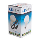 Powermaster Pm-12765 5 Volt 5 Watt Usb Led Ampul 1 Metre Kablolu Kamp Aydınlatma Usb Lamba