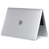 Apple Macbook Pro 13 inch A1706-A1708 -A1989-A2159 Uyumlu Kılıf Sert Rubber Üst ve Alt Koruma Kapak