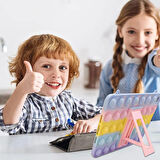 iPad 10.2 inç 7/8/9. Nesil Uyumlu Kılıf Pop-it Push Bubble
