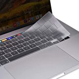 Apple Macbook Pro 13 inc 2020 M1 A2338 ile Uyumlu Türkçe Q Klavye Slim Şeffaf Klavye Koruyucu Kılıf