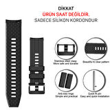 Huawei Watch Gt3 Se Gt3 Pro Gt2 Pro Haylou Solar Ls05 Xiaomi Mi Watch S1 Uyumlu Kordon Silikon K23