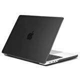 NovStrap Apple Macbook Pro 14 inç 2021 M1 Pro/Max A2442 Uyumlu Kılıf Kapak Matte Anti Fingerprint