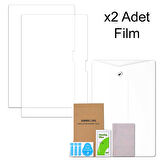 NovStrap Apple MacBook Pro 2020 13 inc M1 Chip A2338 Uyumlu Ekran Koruyucu Nano Film Hd (2 Adet)