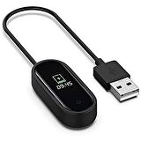 NovStrap Xiaomi Mi Band 4 Uyumlu Usb Şarj Kablosu