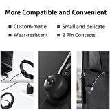 NovStrap Xiaomi Mi Band 5 Uyumlu Manyetik Usb Şarj Kablosu