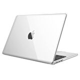 NovStrap Apple MacBook Air 13.6 inç 2022 M2 Çip A2681 Uyumlu Kılıf Sert Rubber Parlak Kapak Koruyucu