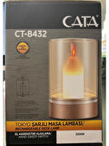 Cata CT-8432 El Hareketini Algılayan Tokyo Şarjlı Masa Lambası 3200K