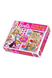 FABBATOYS Süper Renkli 2si1 arada Puzzle Set - Barbie / 54+70 Parça Puzzle