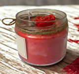 HARTOPİA Gül Büyüsü El Yapımı Soya Wax Dekoratif Mum – Aura Koleksiyonu