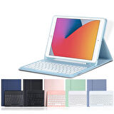 Apple iPad Pro 11 2. Nesil 2020 Kılıf Kablosuz Klavyeli Kılıf Mobax A2228 A2068 A2230 A2231