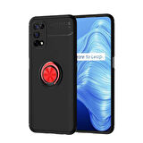 Realme 7 Pro Kılıf Yüzüklü Magnetli Ravel Case