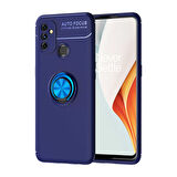 One Plus Nord N100 Kılıf Yüzüklü Magnetli Ravel Case