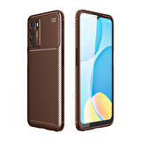 Oppo A16 Kılıf Karbon Silikon Case
