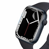 Apple Watch 7 8 41mm Full Ekran Nano Saat Koruyucu Narr TPU
