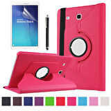 Samsung Galaxy Tab E 9.6 T560 T563 T565 Kılıf 360 Dönebilen Standlı Case