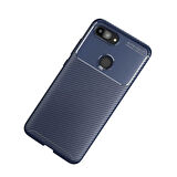 Xiaomi Mi 8 Lite Kılıf Karbon Silikon Case