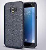 Samsung Galaxy J2 Pro 2018 Kılıf Deri Tarzı Niss Silikon Case
