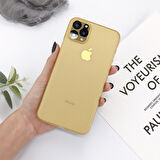 Apple iPhone 11 Pro Kılıf Ultra İnce Hayalet Sert Kapak