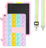 Apple iPad Mini 5 / 4 7.9 inç Kılıf Cute Dolls Standlı Eğlenceli 3D Karekterli Çocuk Kılıfı A2133 A2124 A2125 A2126 A1538 A1550