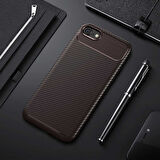 Apple iPhone 6 6S Kılıf Karbon Silikon Case