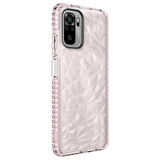 Xiaomi Redmi Note 10S Kılıf Bumper Şeffaf Buzlu Kapak