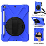 Apple iPad 5. Nesil 9.7 Kılıf Defender Askılı Zırhlı Tank Case A1822 A1823