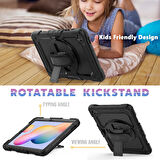 Samsung Galaxy Tab S6 Lite 2024 P620 P610 Kılıf Defender Askılı Pars Case Fuji 13-15-17
