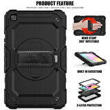 Samsung Galaxy Tab A 8.0 T290 T295 T297 Kılıf Defender Askılı Pars Case Fuji