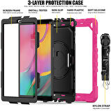 Samsung Galaxy Tab A 10.1 T510 T515 T517 Kılıf Defender Askılı Pars Case