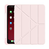 Apple iPad Pro 9.7 Kılıf Kalem Bölmeli Trifolding Case A1673 A1674 A1675