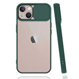 Apple iPhone 13 Kılıf Kamera Kapatmalı Lensi Case