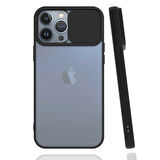 Apple iPhone 13 Pro Max Kılıf Kamera Kapatmalı Lensi Case