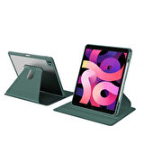 Apple iPad Pro 11 2. Nesil Kılıf Şeffaf Dönebilen Kalem Bölmeli A2228 A2068 A2230 A2231
