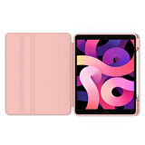 Apple iPad 8. Nesil 10.2 Kılıf Şeffaf Dönebilen Kalem Bölmeli A2270 A2428 A2429 A2430