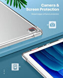 Samsung Galaxy Tab A7 Lite T220 T225 T227 Kılıf Darbelere Dayanıklı Şeffaf Kapak