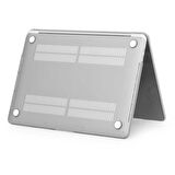 Apple Macbook Air 13.3inç M1 A2337 2021 Kılıf Mat Ön Arka Kapak