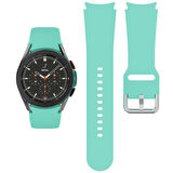 Samsung Galaxy Watch 4 5 6 7 FE 40 40 44 Classic 42 43 46 47 mm Kordon Silikon Kordon
