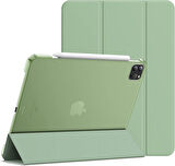 Apple iPad Pro 11 2. Nesil Kılıf PU Deri Smart Standlı Case A2228 A2068 A2230 A2231