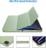 Apple iPad Pro 11 2. Nesil Kılıf PU Deri Smart Standlı Case A2228 A2068 A2230 A2231