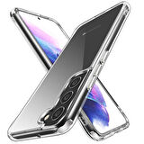 Samsung Galaxy S22 Plus Kılıf SGS Sertifikalı Şeffaf Kapak