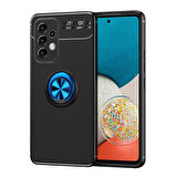 Samsung Galaxy A73 Kılıf Yüzüklü Magnetli Ravel Case Kapak