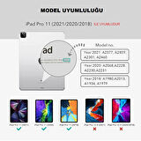 Apple iPad Pro 11 1. / 2. Nesil Kılıf Tablet Hibrit Silikon Case A2228 A2068 A2230 A2231 A1980 A2013 A1934 A1979
