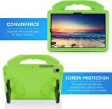 Samsung Galaxy Tab Tab A7 10.4 T500 T505 T507 Kılıf Tutmalı Standlı Silikon Case