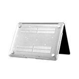 Apple Macbook Pro 16inç M1/M2 A2780 A2485 Kılıf Simli Ön Arka Kapak