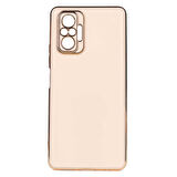 Xiaomi Redmi Note 10 Pro Kılıf Köşeli Altın Model Kapak