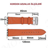 Haylou Solar LS05 22mm Kordon Deri Hermes Kordon 22mm