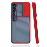 Tecno Spark 7 Pro Kılıf Kamera Kapatmalı Lensi Case