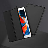 Apple iPad 9. Nesil 10.2" 2021 Kılıf Kalem Bölmeli Smart Case A2602 A2603 A2604 A2605