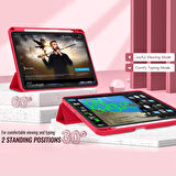 Apple iPad Pro 12.9 4. Nesil ve 3. Nesil Kılıf Pen Charge Kalem Bölmeli 2018 - 2020